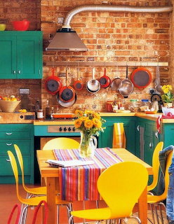 Brick Wall Kitchen