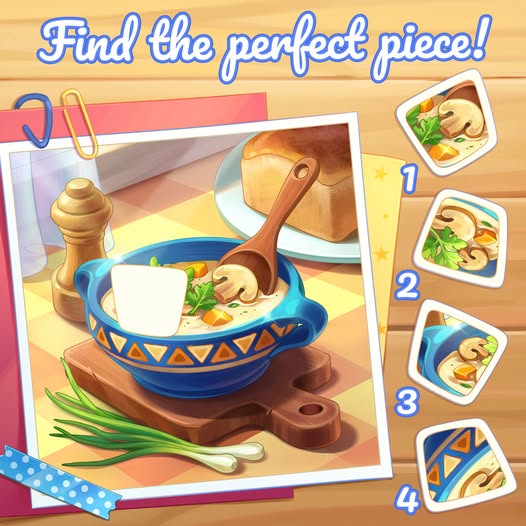 Soup Bowl Game Puzzle