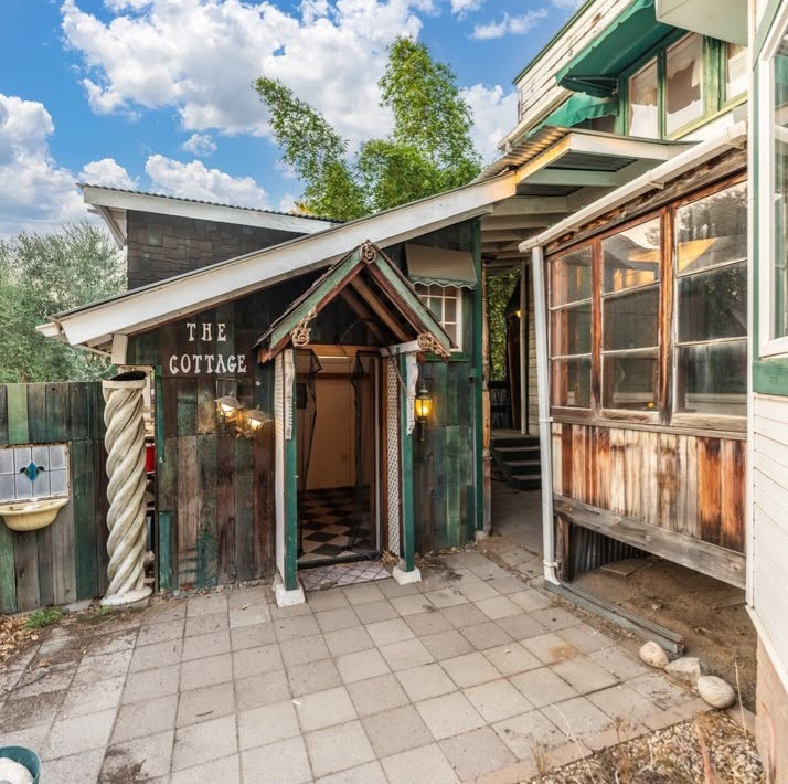 Rustic Cottage Entrance