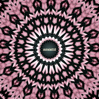 Pink Black Mandala