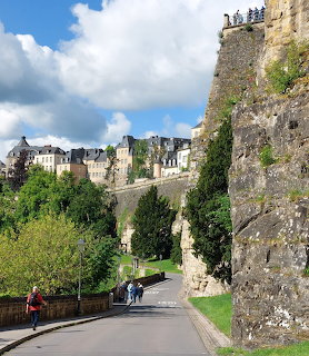 Luxembourg Old Town Cliffs