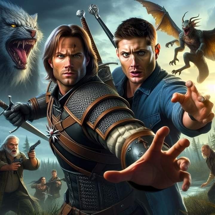 Fantasy Warriors Battle Scene