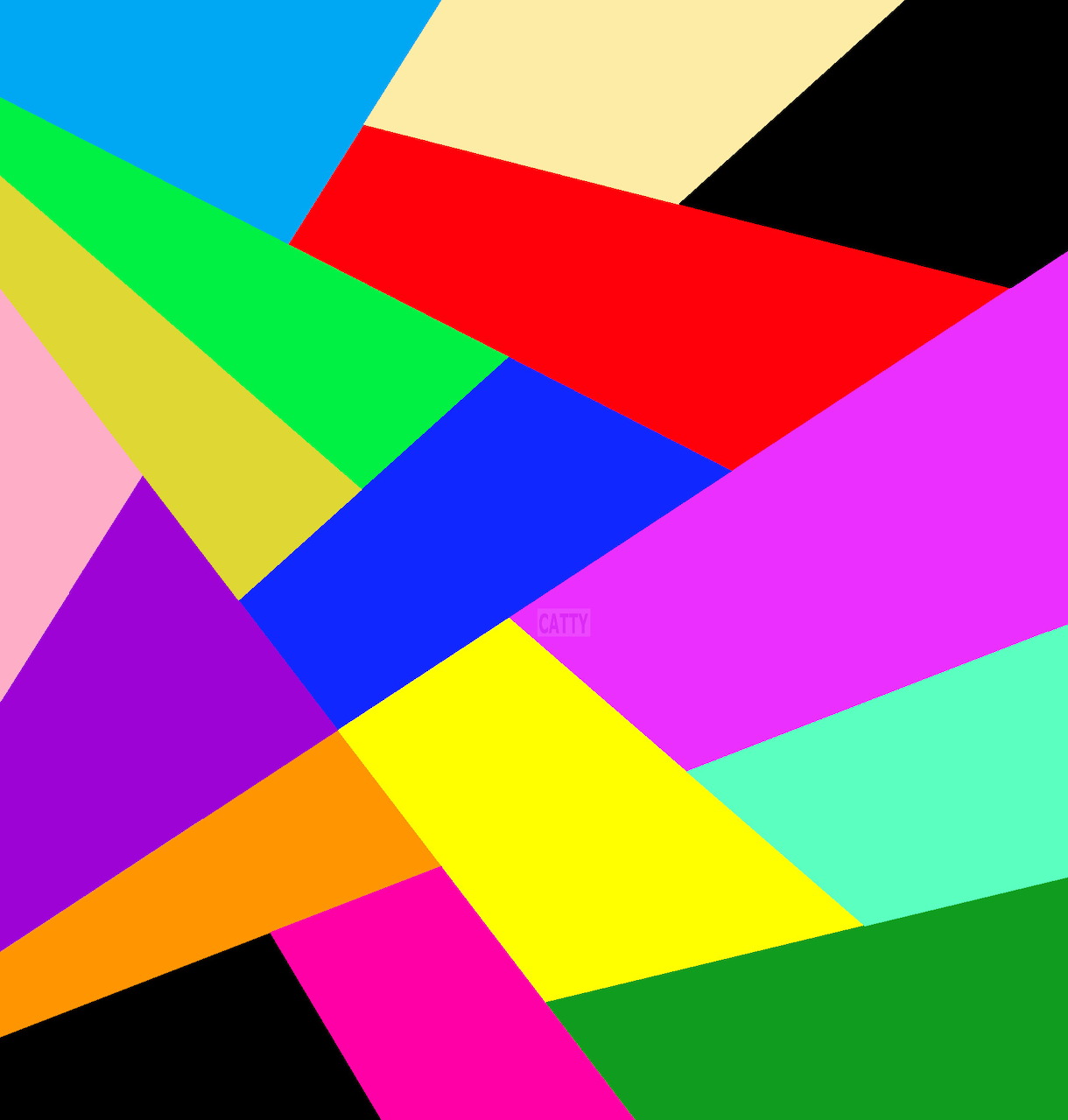 Abstract Geometric Color Blocks
