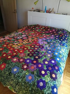Hexagon Flower Quilt