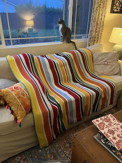 Colorful Striped Living Room