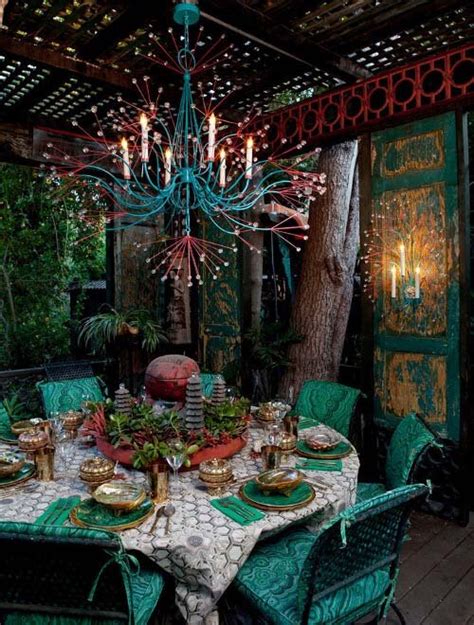 Tony Duquette Outdoor Dining