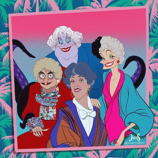Disney Villains Golden Girls Parody