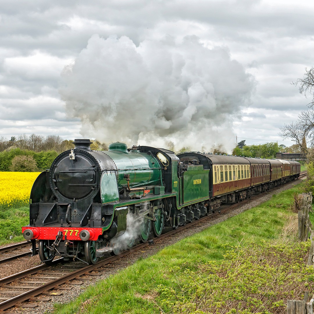 Vintage Steam Locomotive England
