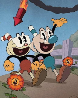 Cuphead and Mugman Cartoon