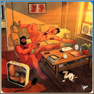 Couple Relaxing Together