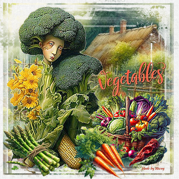 Vegetable Garden Lady