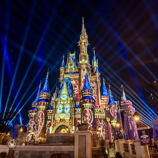 Cinderella Castle Night Illumination