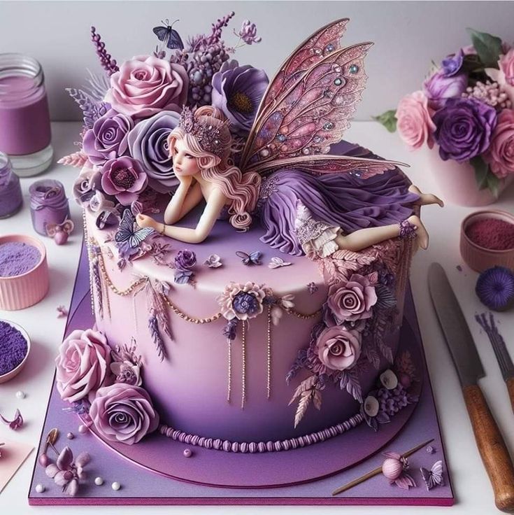 Fairy Cake Topper