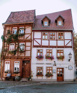 Quedlinburg Half-Timbered Houses