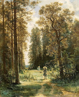 Forest Path by Ivan Shishkin