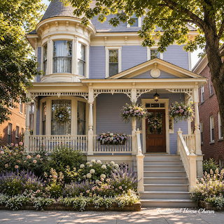Victorian House with Porch