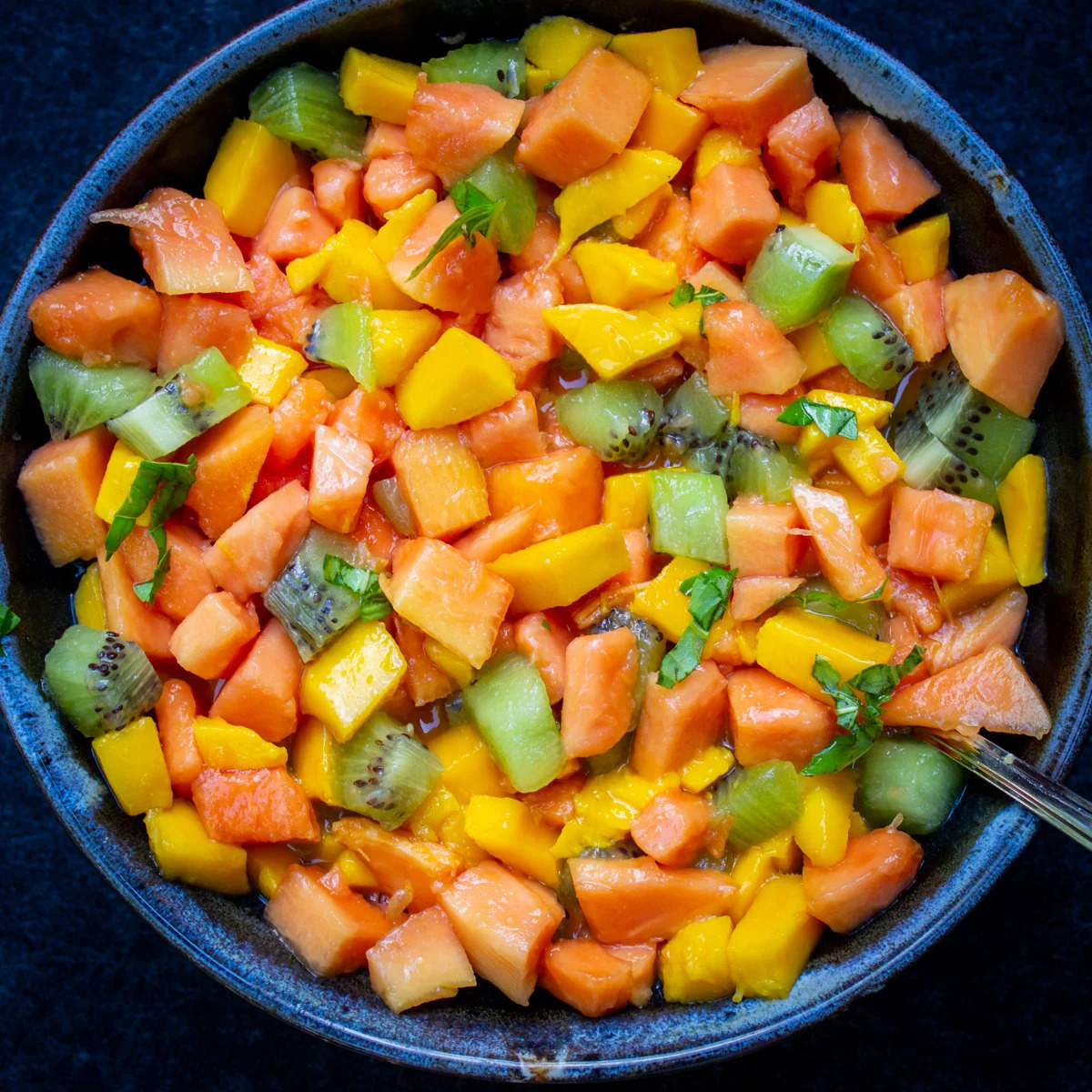 Tropical Fruit Salad Bowl