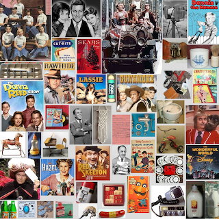 Vintage TV Show Collage