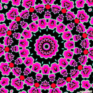 Pink Floral Mandala