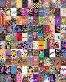 Hippie Art Collage