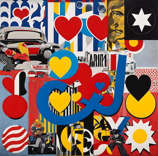 Love Pop Art Collage