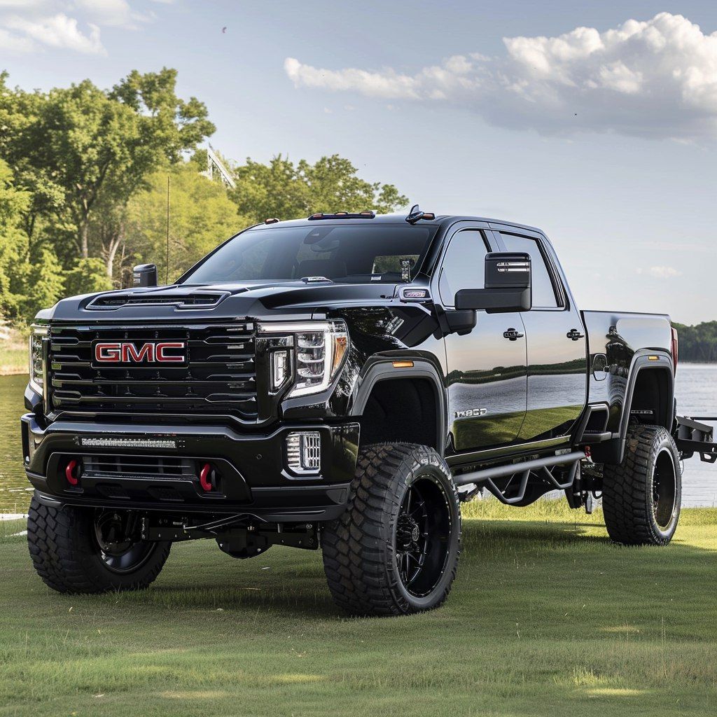 Black GMC Truck