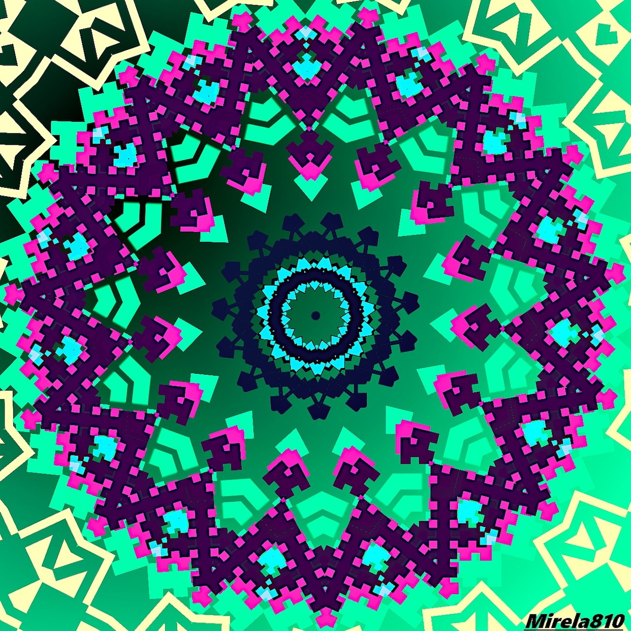 Geometric Mandala Pattern