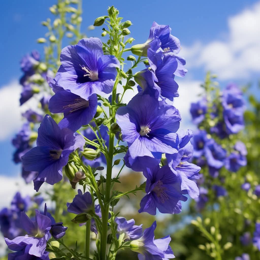 Larkspur Flowers