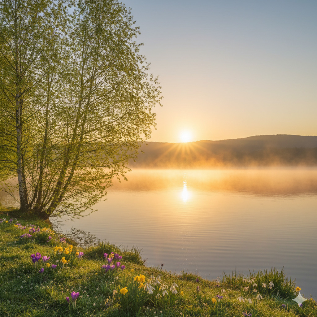 Early Morning Summer Sunrise