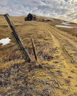 Old Barn on Hill