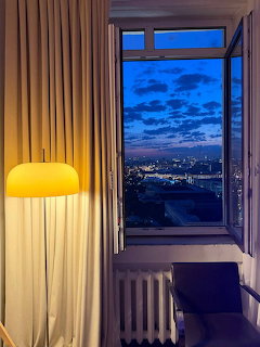 Moscow City Night View