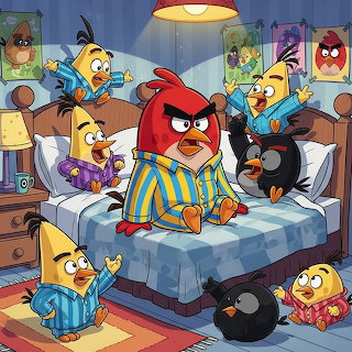 Angry Birds Bedroom