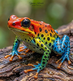 Colorful Dart Frog