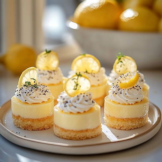 Lemon Cheesecake Bites