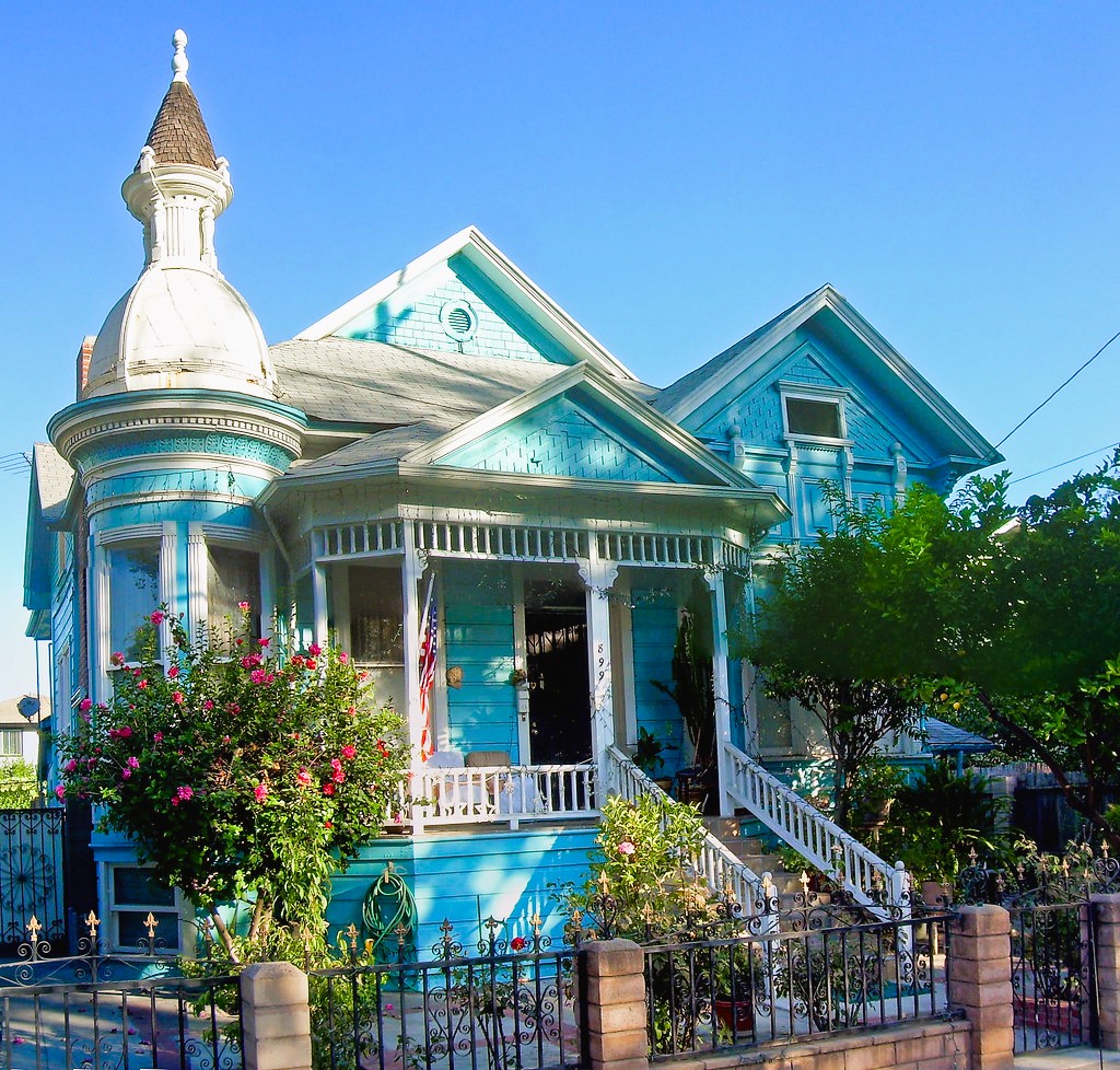 Aquamarine Victorian Cottage