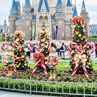 Disney Castle Christmas Decorations