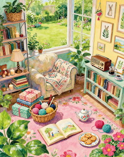 Cozy Garden Room Interior