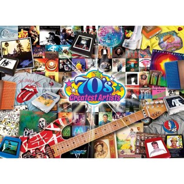 70s Greatest Artists Collage