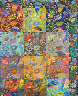 Colorful Patchwork Quilt