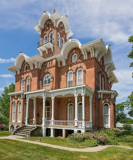 Victorian Mansion with Tower
