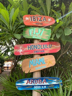 Tropical Destination Signpost