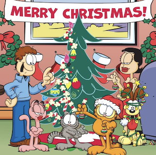 Garfield Christmas Scene