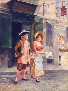 Colonial Street Courtship