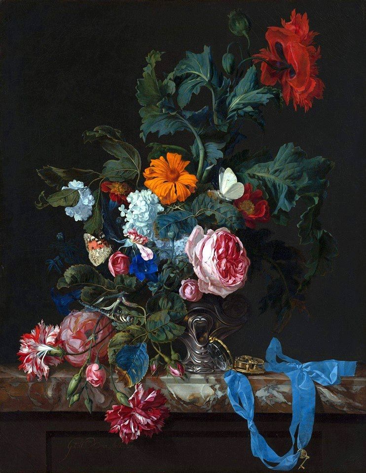 Willem van Aelst Flower Still Life