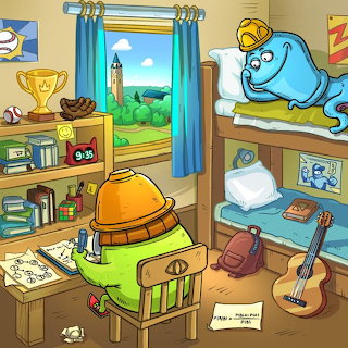 Data Monsters Bedroom