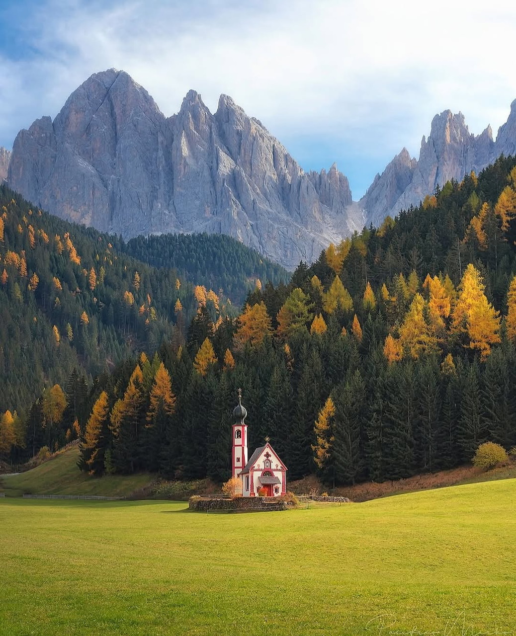 Scenic natural landscape with atmospheric outdoor view