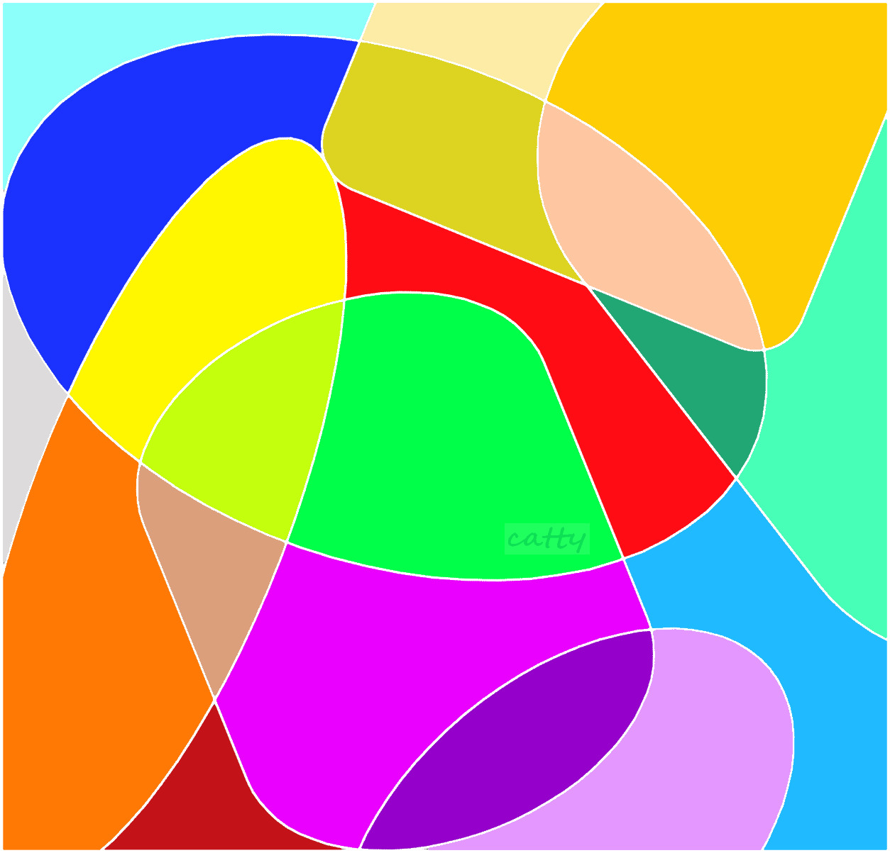 Colorful Abstract Geometric Shapes