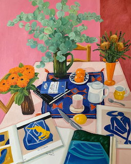 Colorful Still Life Table