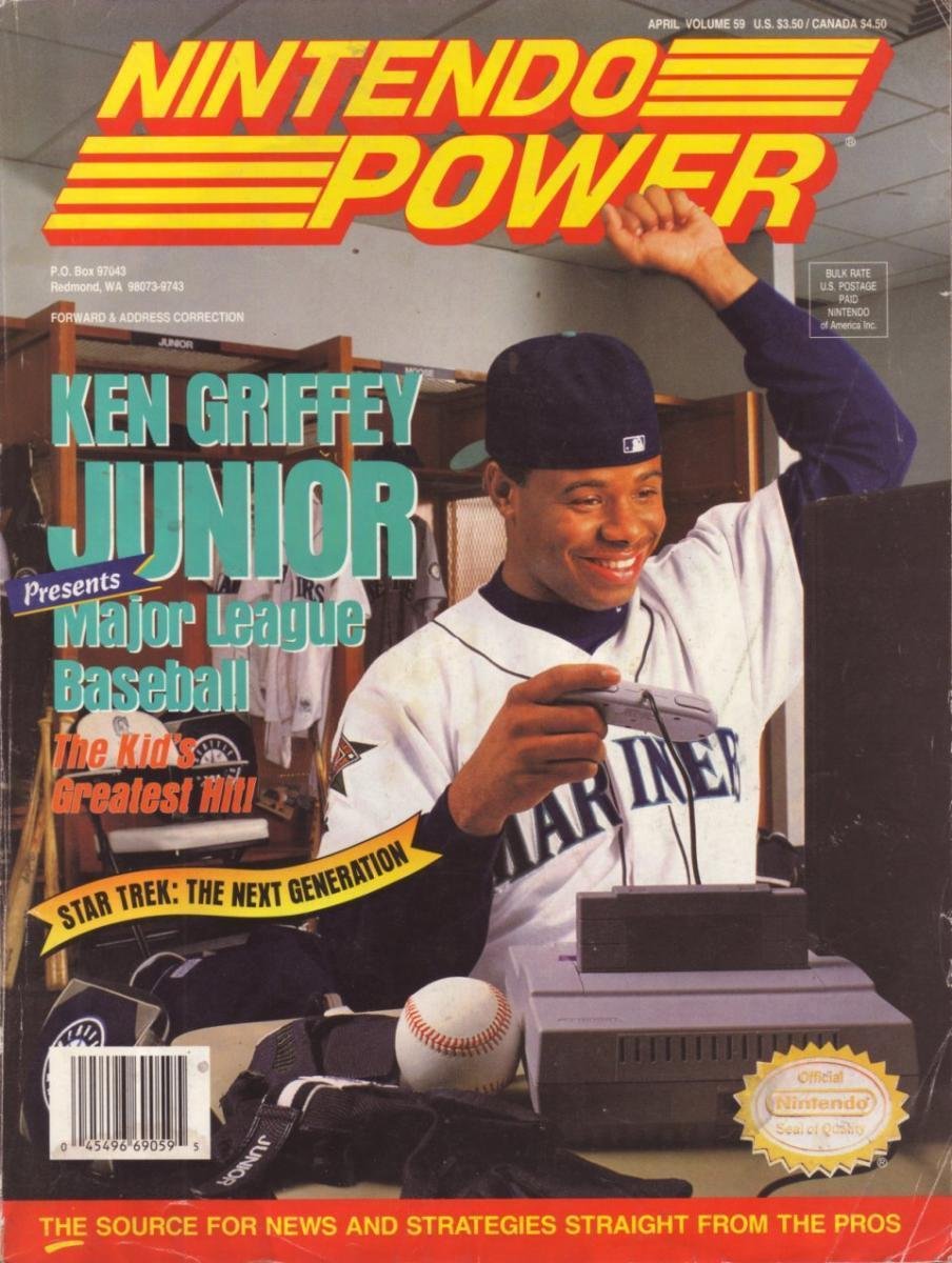 Nintendo Power Ken Griffey Jr