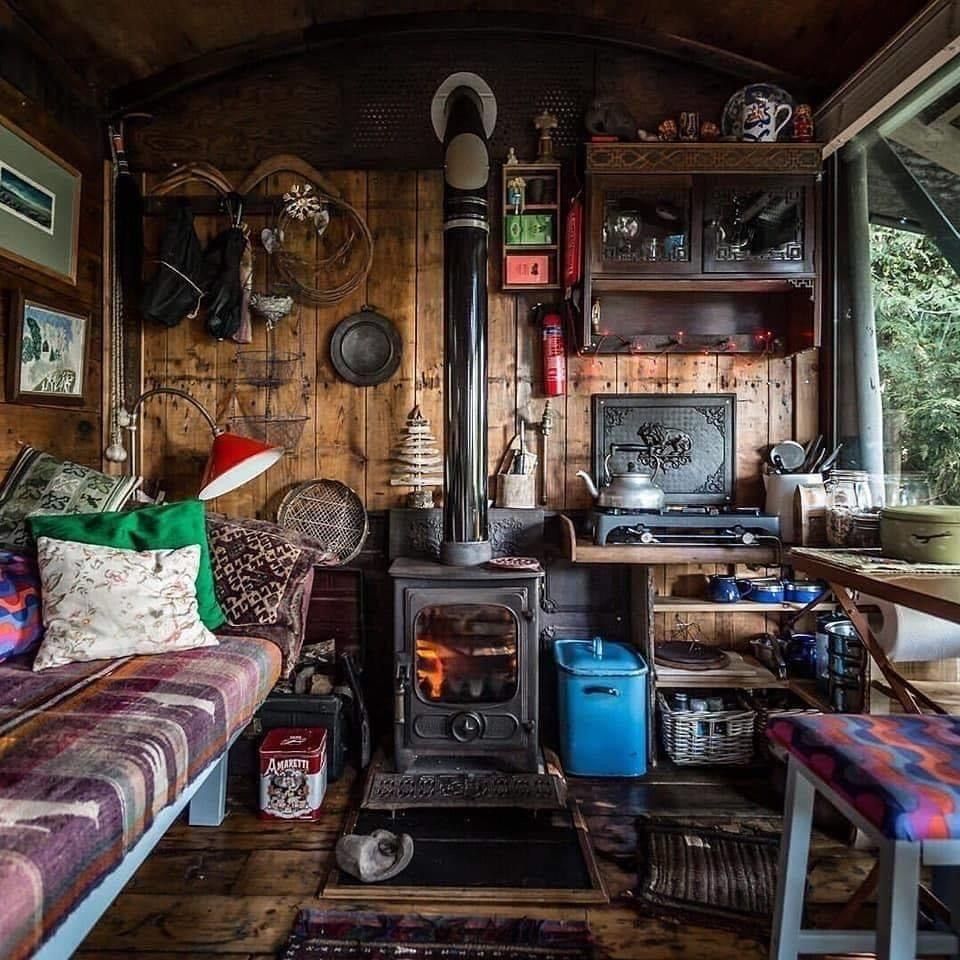 Rustic Cabin Interior